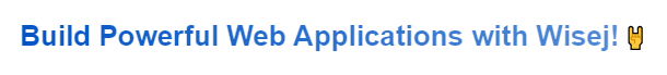 Label control showing HTML formatting with gradient text and emojis
